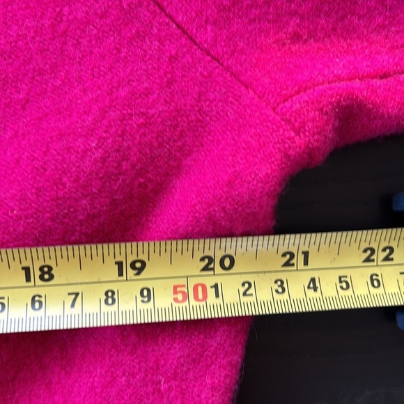 Vibrant Pink Wool blend Jacket - Picture 10 of 10